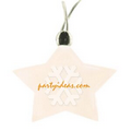 Light Up Pendant Necklace - Star - Amber